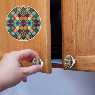Bouton De Porte En Céramique Moderne et tendance rétro