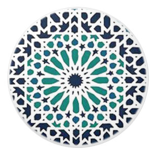 Bouton De Porte En Céramique morceau marocain