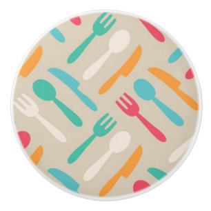 Bouton De Porte En Céramique Motif 3 de cuisine