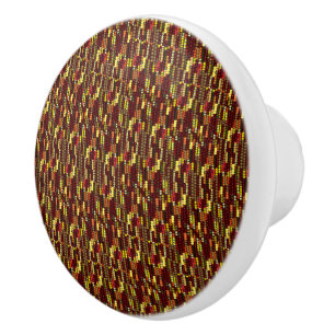 Bouton De Porte En Céramique Motif de maïs indien pour l'automne