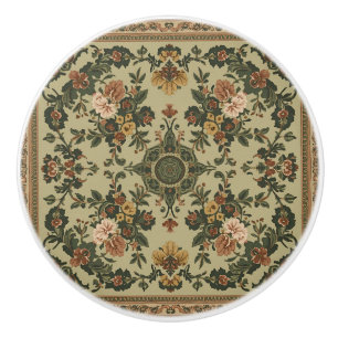 Bouton De Porte En Céramique Motif floral vintage Chèvrefeuille de William Morr