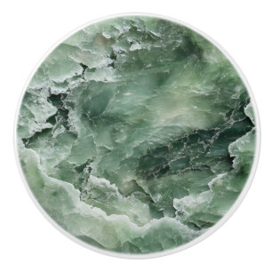 Bouton De Porte En Céramique Motif Jade Light
