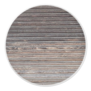 Bouton De Porte En Céramique mur de bois ancien