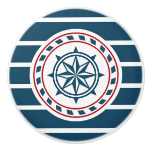 Bouton De Porte En Céramique Nautical design