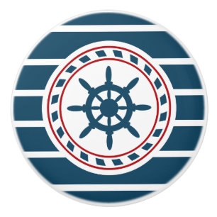 Bouton De Porte En Céramique Nautical design