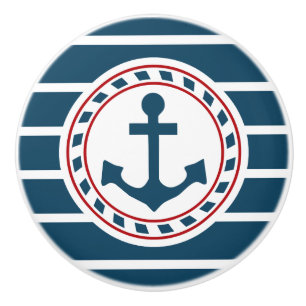 Bouton De Porte En Céramique Nautical design