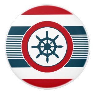 Bouton De Porte En Céramique Nautical design