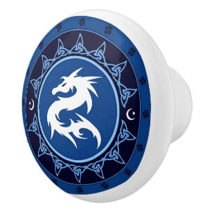 Bouton De Porte En Céramique Noeud 1 de dragon