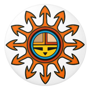 Bouton De Porte En Céramique Noeuds de céramique du Sud-Ouest