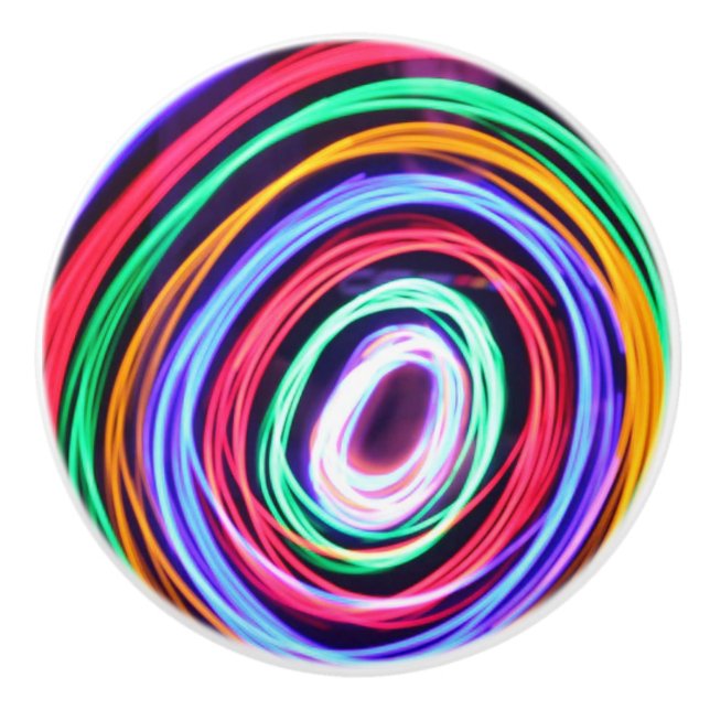 Bouton De Porte En Céramique "Obit of Color" (Devant)