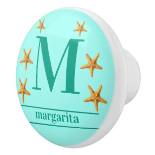 Bouton De Porte En Céramique Ocean Green Knob personnalisé avec Ocean Green