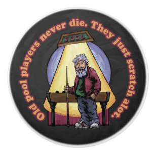 Bouton De Porte En Céramique Old Pool