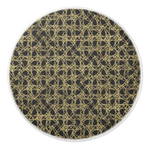 Bouton De Porte En Céramique Or élégant moderne glamour unique à gratter