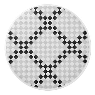 Bouton De Porte En Céramique Pad d'échecs par Kenneth Yoncich