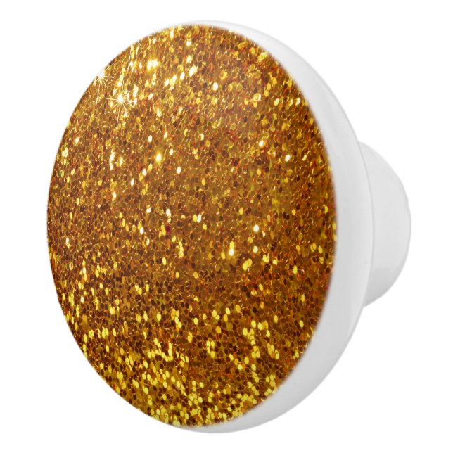 Bouton De Porte En Céramique Paillettes (Droite)