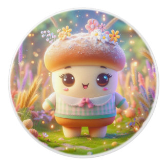 Bouton De Porte En Céramique Pain de sucre III