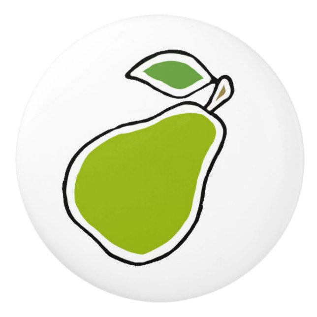 Bouton De Porte En Céramique Paire (Devant)