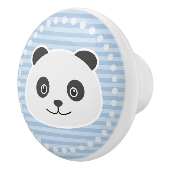 Bouton De Porte En Céramique Panda (Droite)