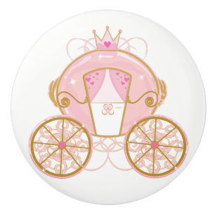 Bouton De Porte En Céramique Papier peint de voiture royale princesse rose et o