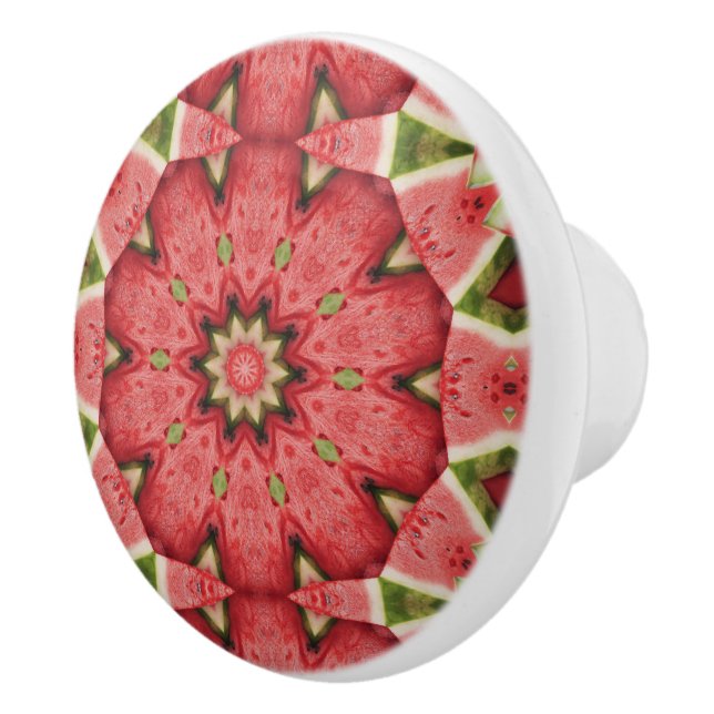 Bouton De Porte En Céramique Pastèque (Droite)