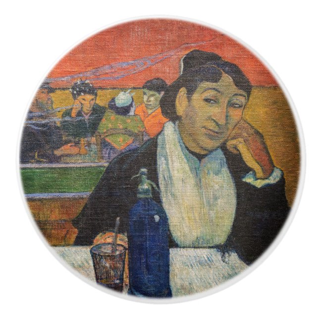 Bouton De Porte En Céramique Paul Gauguin - Le Night Café, Arles (Devant)