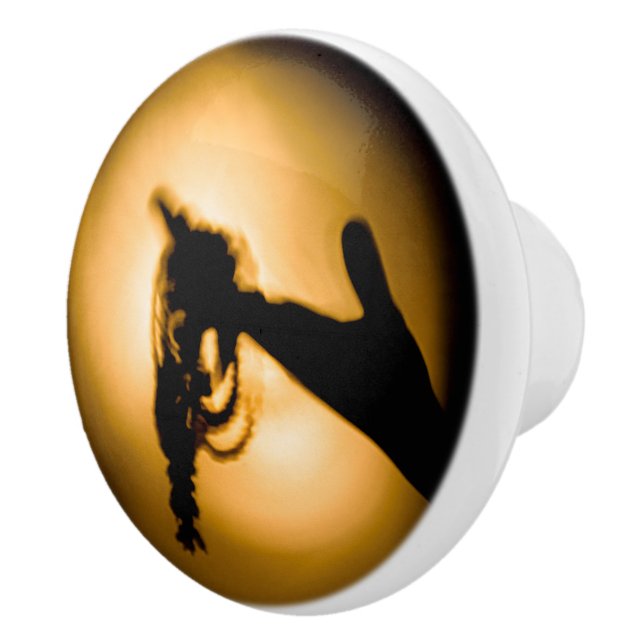 Bouton De Porte En Céramique Perles de Rosaire de Tasbeeh (Droite)