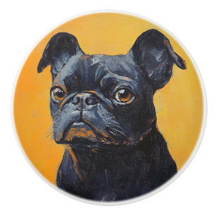 Bouton De Porte En Céramique Photo personnalisée de chien Créez votre propre ph