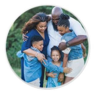 Bouton De Porte En Céramique Photo personnalisée moderne