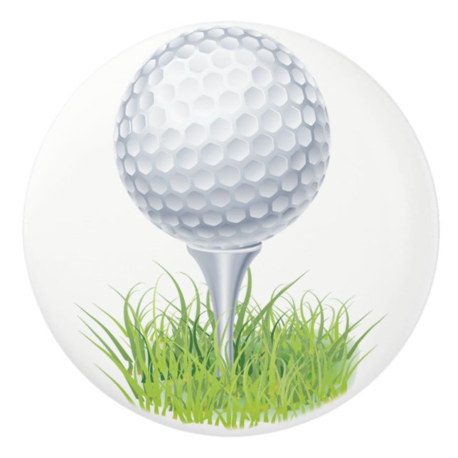 Bouton De Porte En Céramique Pièce de caverne de papas (Devant)