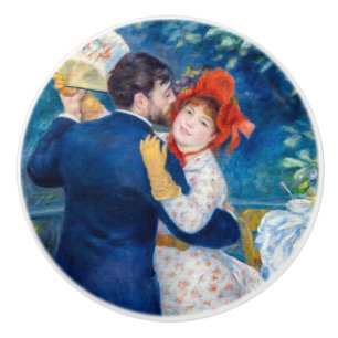 Bouton De Porte En Céramique Pierre-Auguste Renoir - Danse country