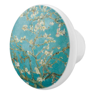 Bouton De Porte En Céramique PixDezines Van Gogh Floraison d'amandier à Saint-R