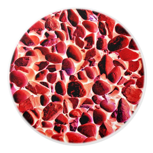 BOUTON DE PORTE EN CÉRAMIQUE PLAGE (Devant)