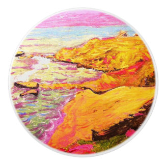 Bouton De Porte En Céramique plage de laguna