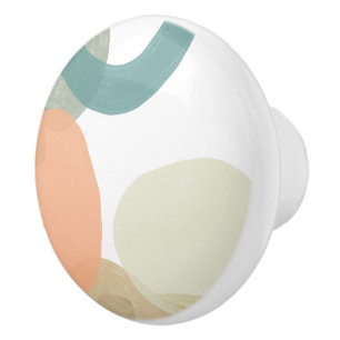 Bouton De Porte En Céramique Plaquette