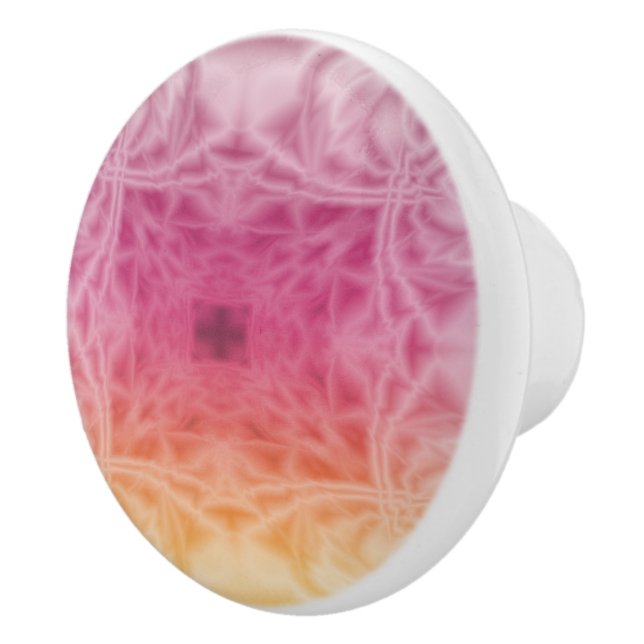 Bouton De Porte En Céramique Plumes (Droite)