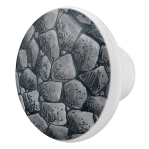 Bouton De Porte En Céramique Pompe de Charbon en céramique