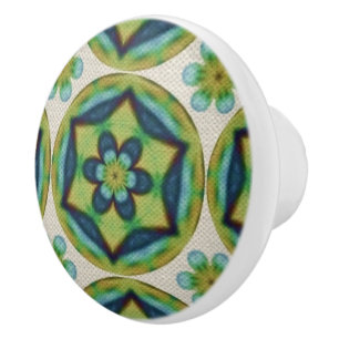 Bouton De Porte En Céramique Pompe en céramique vintage