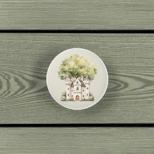 Bouton De Porte En Céramique Princesse de conte de fées à l'aquarelle Fantaisis
