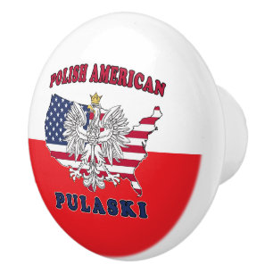 Bouton De Porte En Céramique Pulaski Wisconsin polonais
