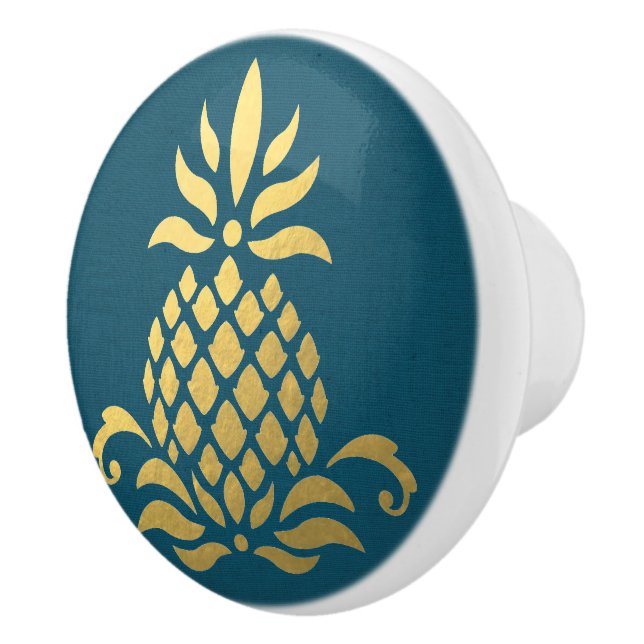 Bouton De Porte En Céramique Pulls à ananas - SRF (Droite)