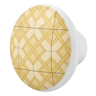 Bouton De Porte En Céramique Pulls de tiroir - treillis tissé