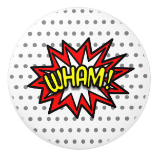 BOUTON DE PORTE EN CÉRAMIQUE QUOI !