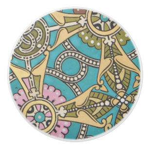 Bouton De Porte En Céramique Raboteuse de Christopher d'art décoratif de