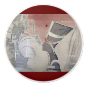 Bouton De Porte En Céramique Ron Hevener Exotique