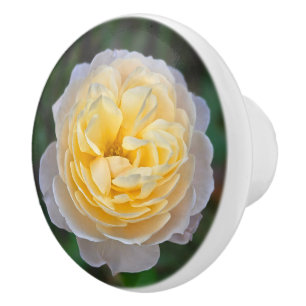 Bouton De Porte En Céramique Rose jaune pastel rose