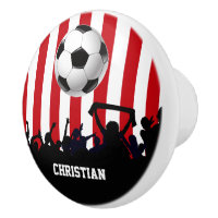 Rouge et blanc barre des fans de foot et le