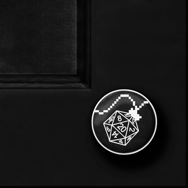 Bouton De Porte En Céramique RPG Lights Classic | Imaginaire Tabletop Jeu (Créateur téléchargé)