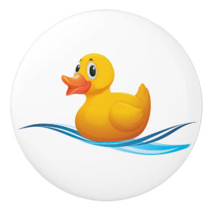 Bouton De Porte En Céramique Rubber Ducky