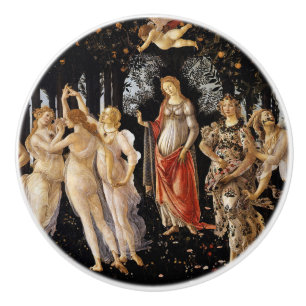 Bouton De Porte En Céramique Sandro Botticelli - La Primavera