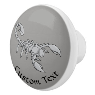 Bouton De Porte En Céramique Scorpion icon